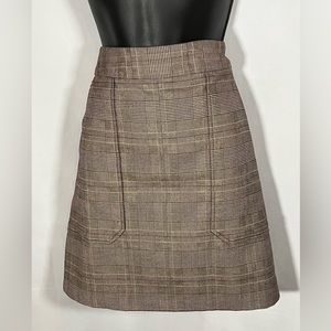 Banana Republic Plaid Skirt